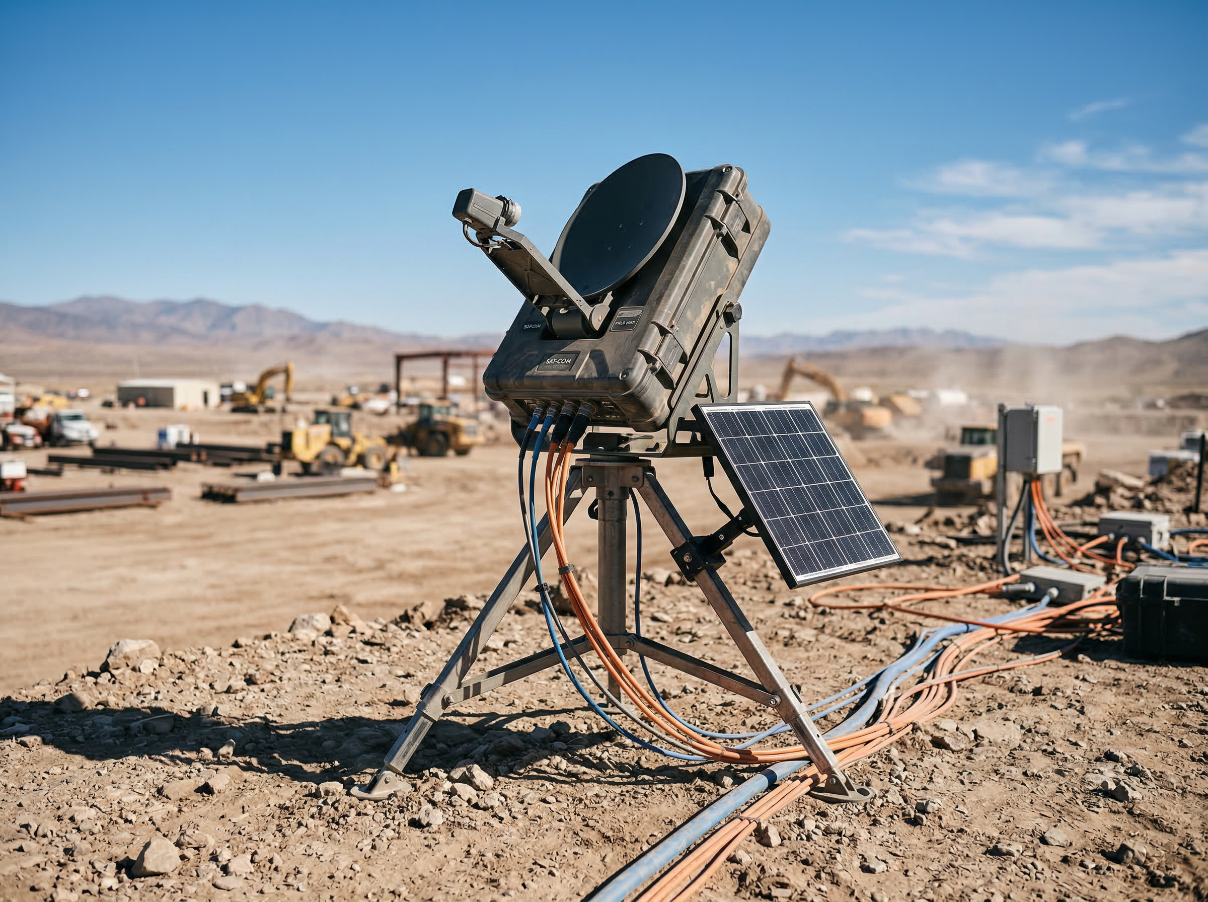 Satellite and connectivity infrastructure
